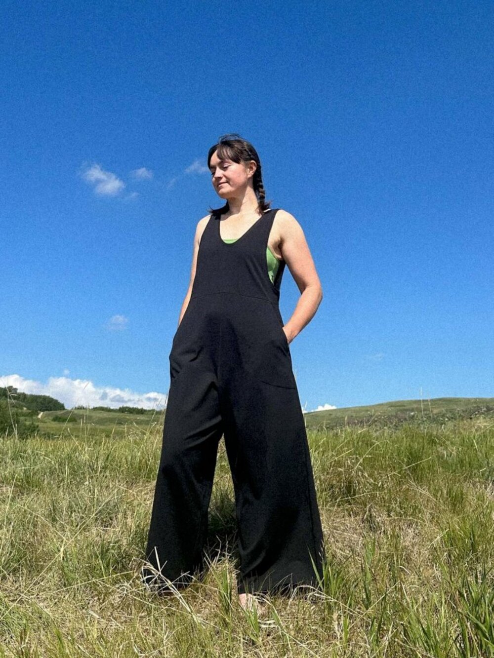Ana + Zac Tanksuit in Coal